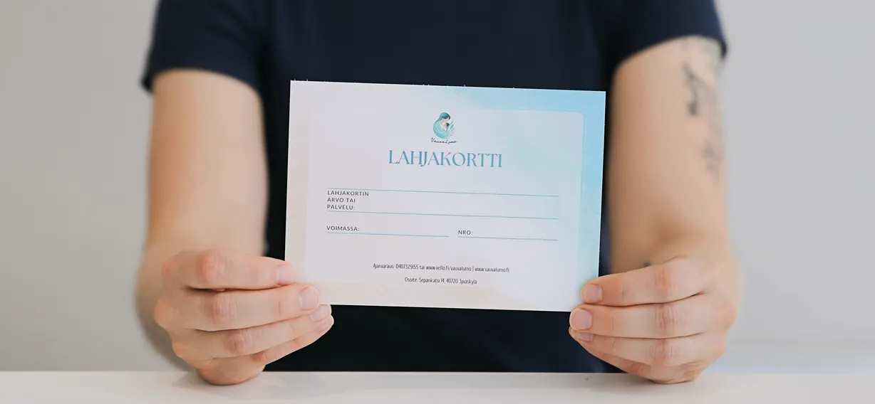 VauvaLumon lahjakortti