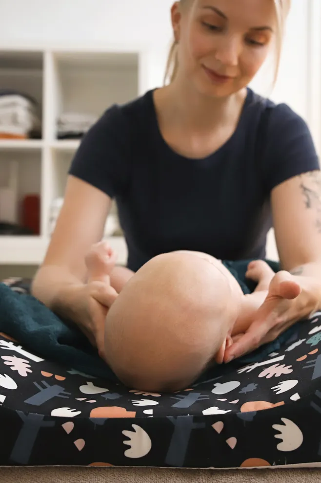 Vauva vyöhyketerapiahoidossa