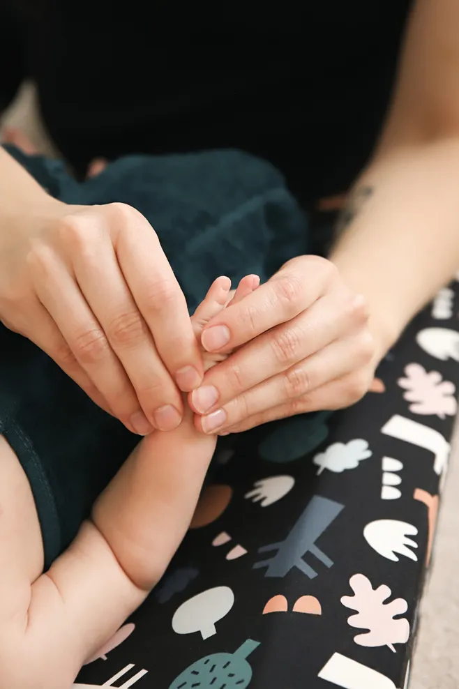 Vauvan vyöhyketerapiahoito