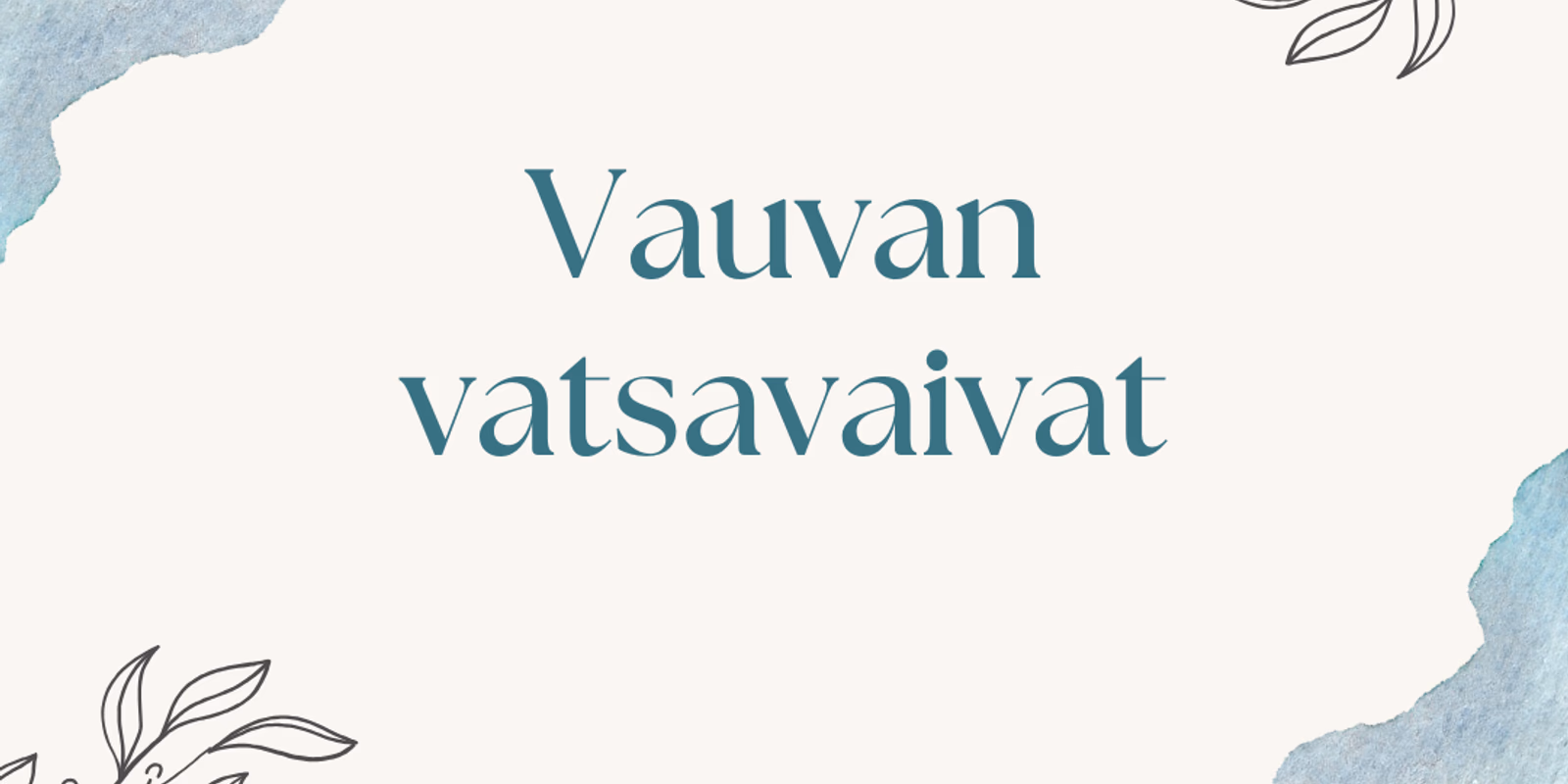 Vauvan vatsavaivat blogikuva
